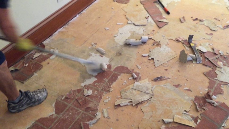 Best Way To Remove Old Floors Austin Dustless Tile Removal