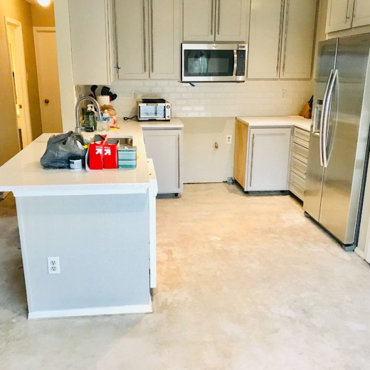 Pflugerville dustless tile removal sample 3